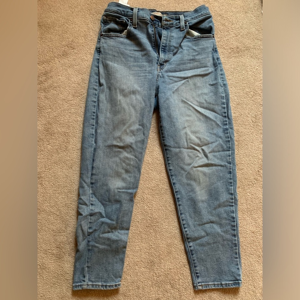 Levis high waisted mom jeans